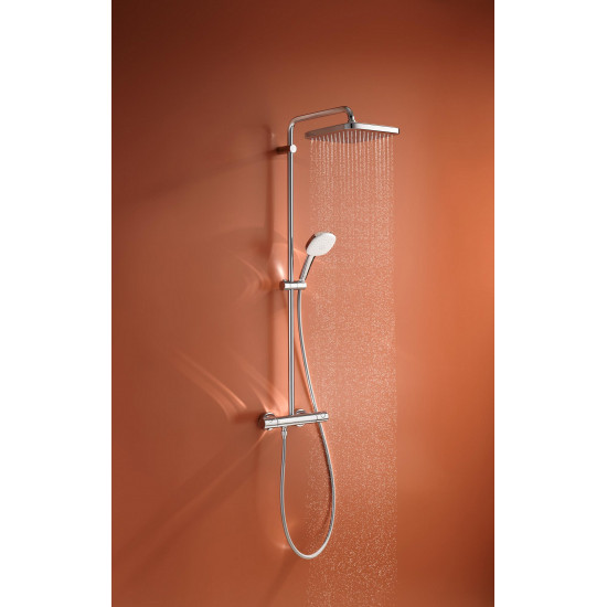 Душова система з термостатом для настінного монтажу Grohe Tempesta System 250 Cube (26689001)