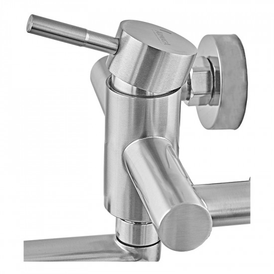 Змішувач для кухні Armata SUS-005 настінний з нерж. сталі  (CH6472)