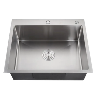 Мийка Zerix ZH6050-215.SUS304 (3.0/0.8) з нержавіючої сталі SUS304 (MX1585)