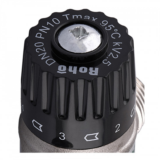 Клапан змішувальний Roho R1207-075 - 3/4" ЗР термостатичний (35-60*C) (RO1021)
