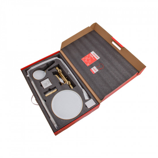 Душова колонна зі змішувачем Koer KB-56029-12 3 функції, колір матове золото (KR5503)