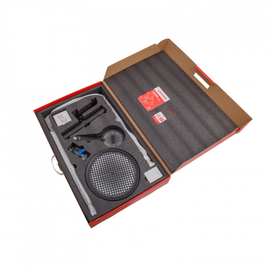 Душова колонна з термостатичним змішувачем Koer KB-57029-05 3 функції, колір чорний (KR5491)