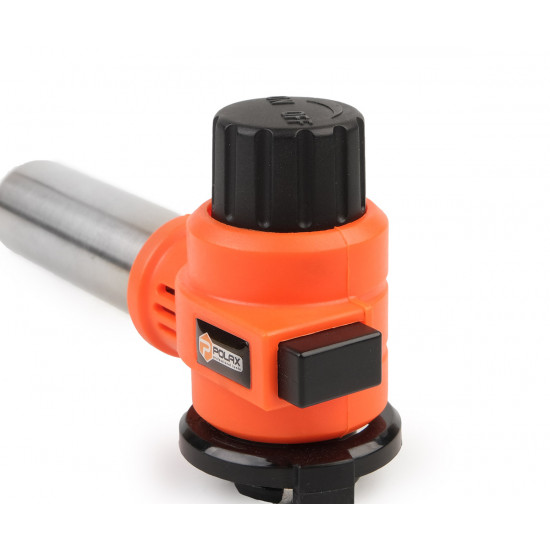 Газовий пальник з п\'єзопідпалом, керамічним соплом та кутом нахилу 360° Polax 1,3 kW, 1300 °C (32-033) Газовий пальник з п\'єзопідпалом, керамічним соплом та кутом нахилу 360° Polax 1,3 kW, 1300 °C (32-033)