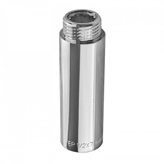 Подовжувач Europroduct EP.E070.Chr - 1/2"MF-70мм хром (EP6129)