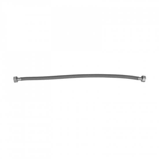 Гнучке підведення Zerix ZHN-02-F1/2"xM10-040 (нейлонове обплетення, гайки нерж) (пара) (ZX5156)