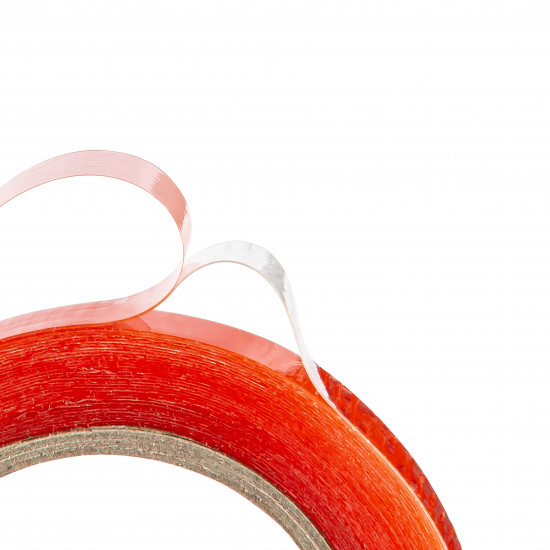 Стрічка двостороння клейка Polax швидкої фіксації 20 мм х 5 м (101-145)