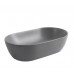 Раковина накладна Mixxus Premium ELLIPSE-0109 GRAY 500x300x140mm (MP6653)