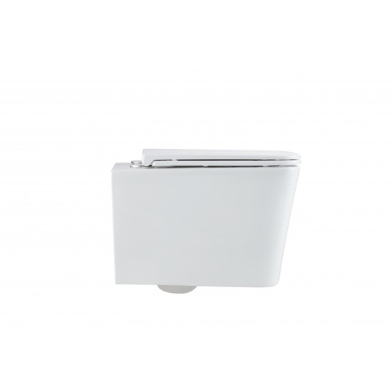 Унітаз підвісний Mixxus Premium Quadro-0302-T1 530x360x365mm, система змиву Tornado 1.0 (MP6456)