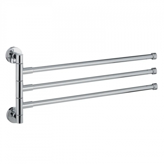 Держатель для полотенец с 3 поворотными планками Zerix LR113 (LL1487)