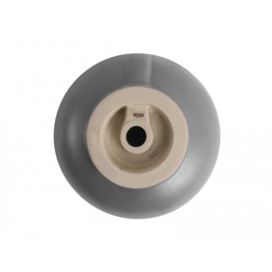 Раковина накладна Mixxus Premium TOPPER-0201 GRAY 410x410x165mm з переливом (MP6649)