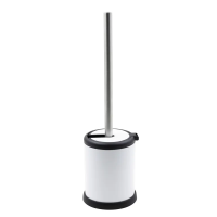 Ершик для унитаза напольный Mixxus Topper-TB0201 белый цвет (MI7094)