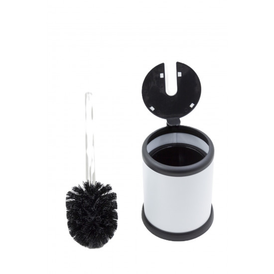 Йоржик для унітазу підлоговий Mixxus Topper-TB0201 White колір білий (MI7094)