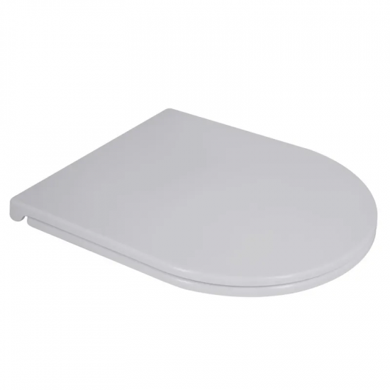 Сидіння-кришка для унітазу Mixxus Premium SEAT COVER ELLIPSE-WAVE-2001 з мікроліфтом 428х361х50mm (