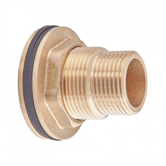 Врізка в бак з контргайкою Nolf NFC.450-08 - 3/4" латунна (NF3240)