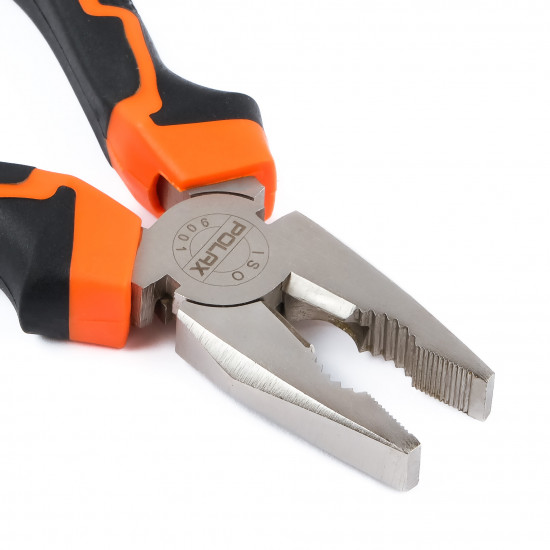 Плоскогубці - пасатижі Polax комбіновані 160 мм Cr-V (35-001)