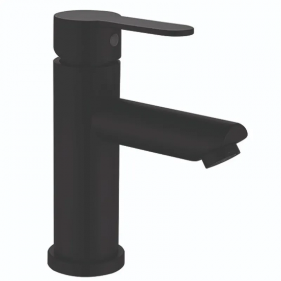 Змішувач для умивальника ZERIX DAX-001-A BLACK з нерж. сталі SUS304 (ZX4811)