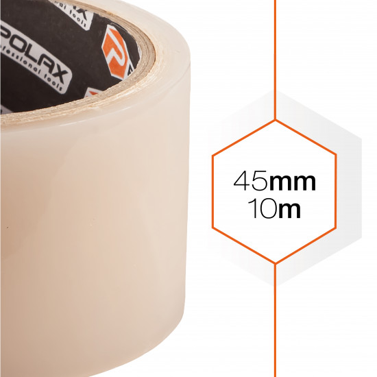 Клейка стрічка Polax захисна для ремонту тріщин та сколів 45 мм х 10 м (101-150)