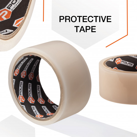 Клейка стрічка Polax захисна для ремонту тріщин та сколів 45 мм х 10 м (101-150)