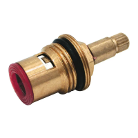 Кран букса для смесителя EP KB-001-CER 1/2" (20 шлицов, широкая юбка) (AC0529)