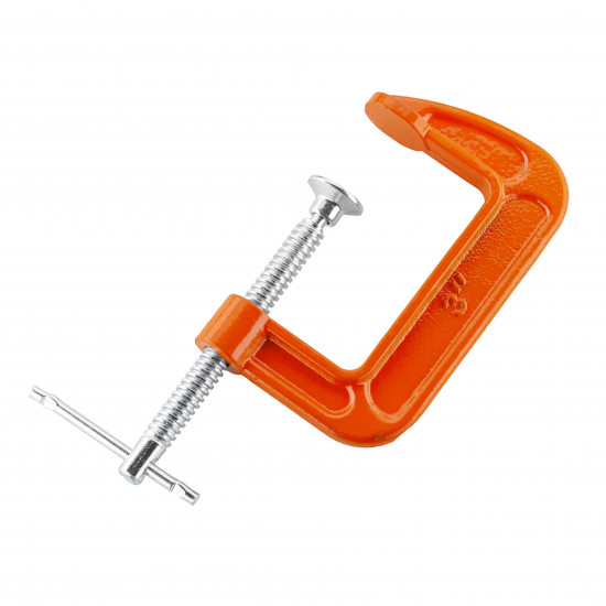 Струбцина Polax столярна G-подібна 3" 75 мм (22-003)