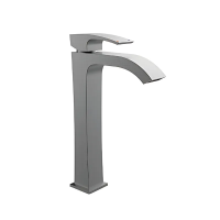 Змішувач для умивальника Koer KB-13007-07 високий (Колір графіт) (KR5154)