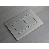 Панель смыва KOER KT-0602-07 пластиковая, кнопка квадратная (KR5183)