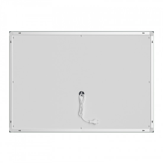 Зеркало Mixxus Premium QUADRO MR20-100x70 (LED Touch, Anti-fog, диммер, линза) (MP6622)