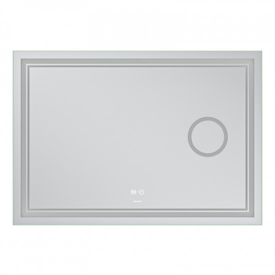 Зеркало Mixxus Premium QUADRO MR20-100x70 (LED Touch, Anti-fog, диммер, линза) (MP6622)