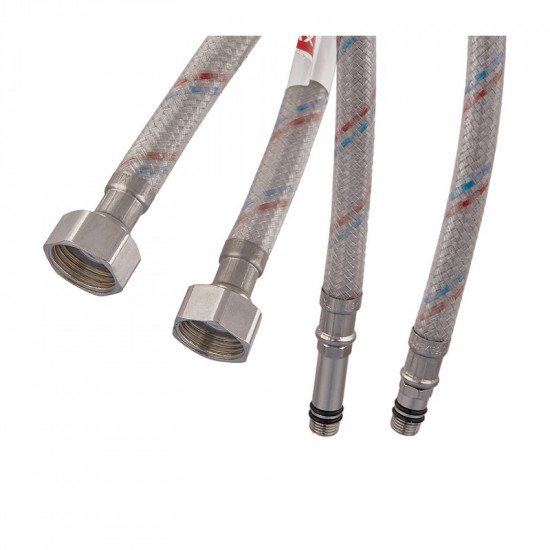 Гибкий шланг для подключения воды Zerix M10-030 см (ZX3027)