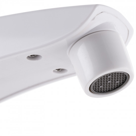 Смеситель для раковины Plamix Sergio-001 (W) Белый (без подводки) (PM0602)