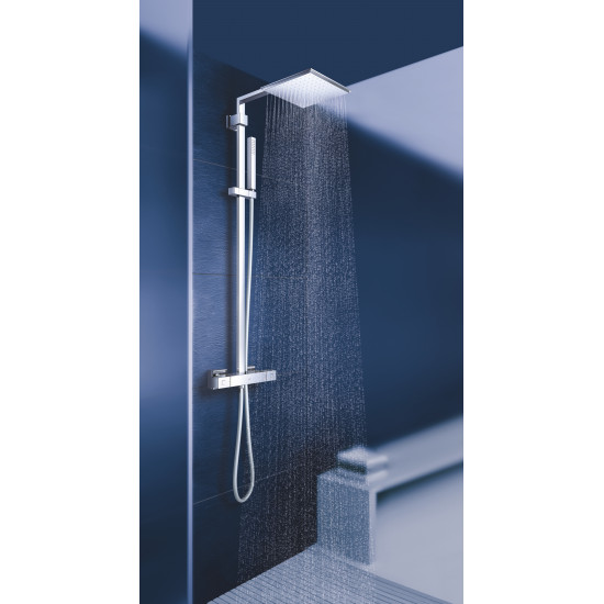 Душова система з термостатом для душа Grohe Euphoria Cube System (26087000) Душова система з термостатом для душа Grohe Euphoria Cube System (26087000)