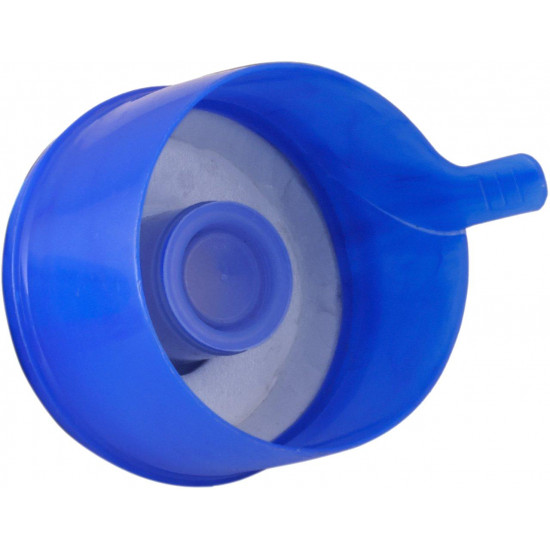 Кришка для бутелів 18,9 л, 3-компонентна, з прокладкою, синій (0004BLU)
