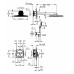 Душова система прихованого монтажу з термостатом Grohe Grohtherm SmartControl (34863000)
