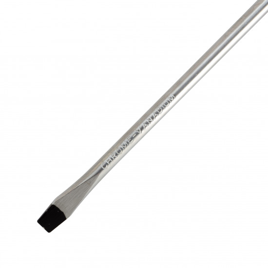 Викрутка Polax шлицевая плоская SL5 X 100, Cr-V (51-003)