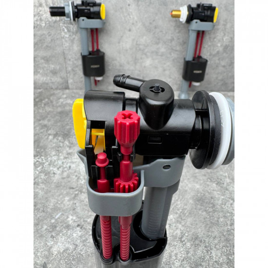 Арматура наповнювальна Koer KT-0107-3/8" з боковим підведенням та латунним різьбленням 3/8" (KR5832