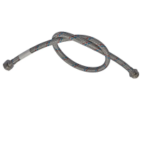 Гнучкий шланг для підключення води гайка 1/2'' - Штуцер 1/2'' (80 см) Zerix (ZX1564)