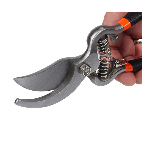 Секатор садовий Polax 200 мм з обвідним лезом (70-001)