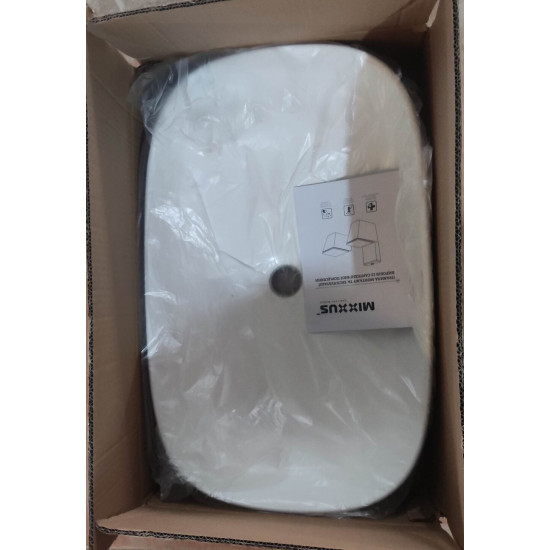 Раковина накладная Mixxus Premium BEVEL-0105 610х375х120mm (MP6524)