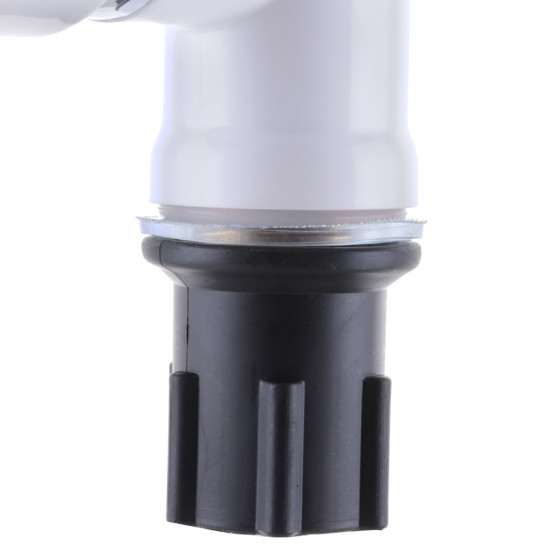 Смеситель для кухни Plamix Mario-017 White (с подводкой) (PM0608)