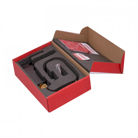 Змішувач для умивальника Koer KB-10009-05 (Колір чорний) (KR3499)
