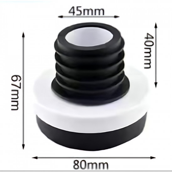 Сполучна муфта для підлогового пісуару Mixxus Premium BEVEL-2303 (MP6682)