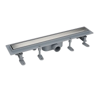 Душовий трап Mixxus DRAIN-06-60 з пластиковою основою і накладкою із нерж. сталі SUS304 70x600мм (M