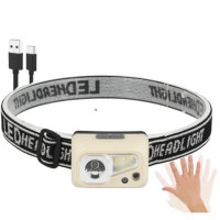 Налобный фонарь аккумуляторный SH-S4, XPE+3SMD, встроенный аккумулятор, кабель Type-C, 6 режимов, белый+красный, датчик движения, ударопрочный (20020) Налобный фонарь аккумуляторный SH-S4, XPE+3SMD, встроенный аккумулятор, кабель Type-C, 6 режимов, белый+красный, датчик движения, ударопрочный (20020)