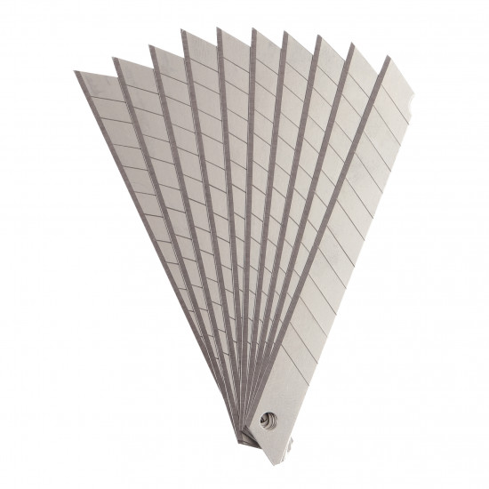 Комплект лез Polax сегментних 9 мм 10 шт. (23-014)