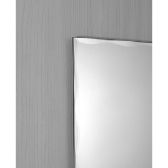 Зеркало настенное Zerix KUBIX MRZ06-600x800-REVERSE прямоугольное с декором (ZX5634)