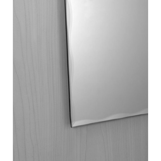 Зеркало настенное Zerix KUBIX MRZ06-600x800-REVERSE прямоугольное с декором (ZX5634)