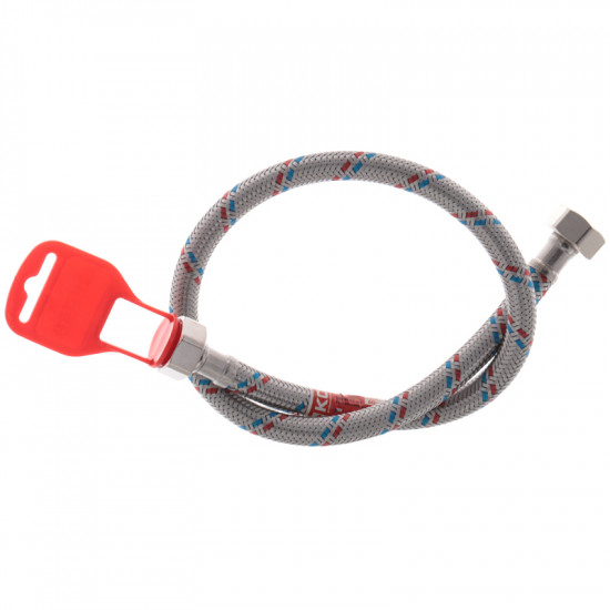 Гибкий шланг для подключения воды гайка 1/2'' - гайка 1/2'' (60 см) Koer (KR0255)