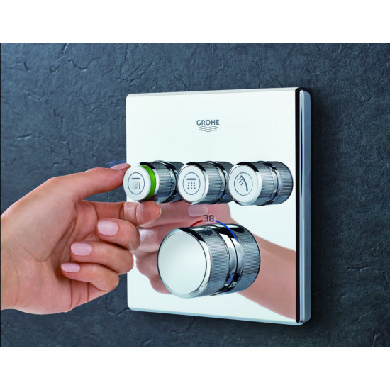 Термостат прихованого монтажу на 3 споживача Grohe Grohtherm SmartControl (29126000)