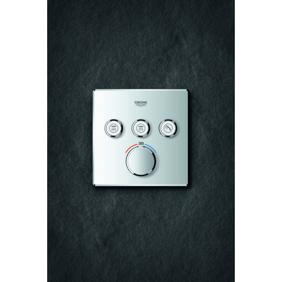 Термостат прихованого монтажу на 3 споживача Grohe Grohtherm SmartControl (29126000)