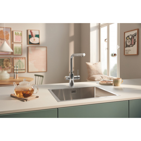 Змішувач для кухні для подачі технічної і фільтрованої води Grohe Blue Pure Minta (30590000)